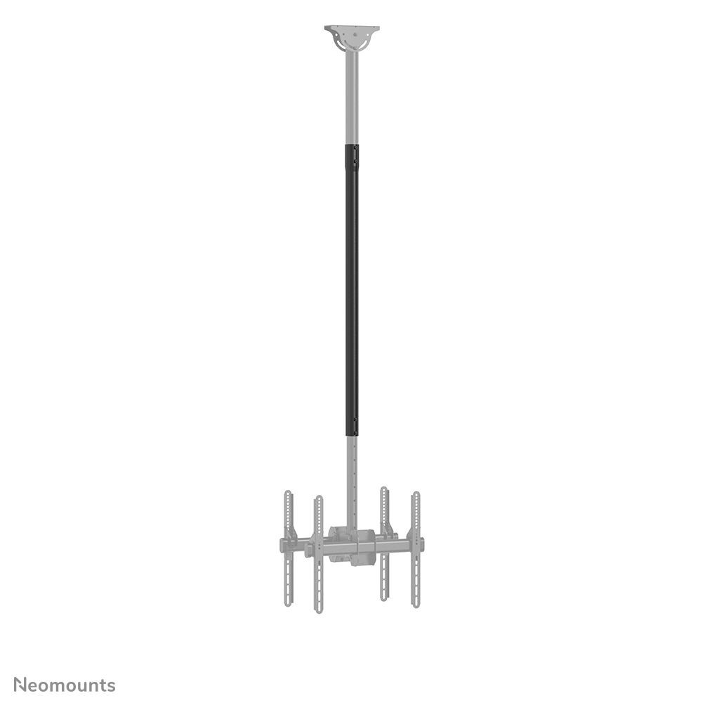 Neomounts NS-EP100BLACK Tubo de extensión para soporte de techo TV - alt. 107,5 cm